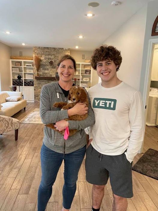 Gretel and Gunner’s puppies are home