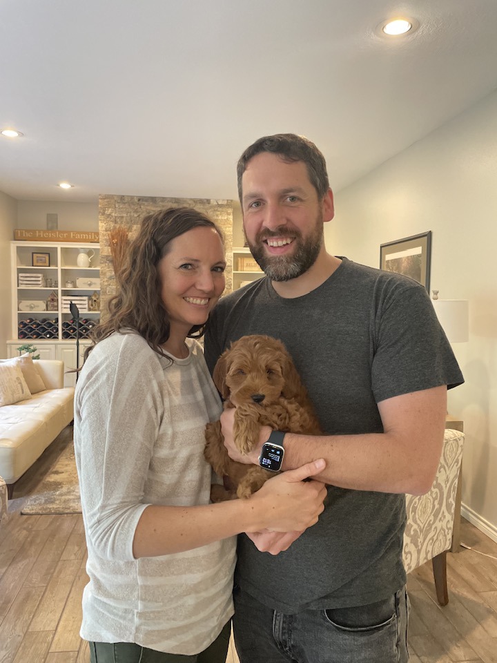 Ally and Watson’s litter is home