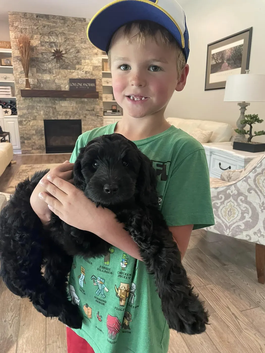 Kylie and Gunner’s puppies are home