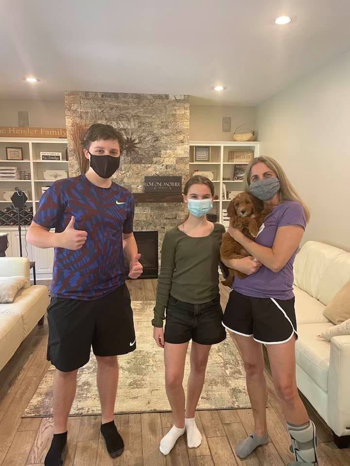 Gretel and Gunner’s puppies are home