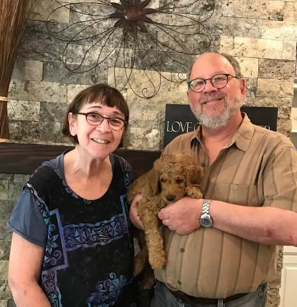 Katie and Gunner’s puppies are home!