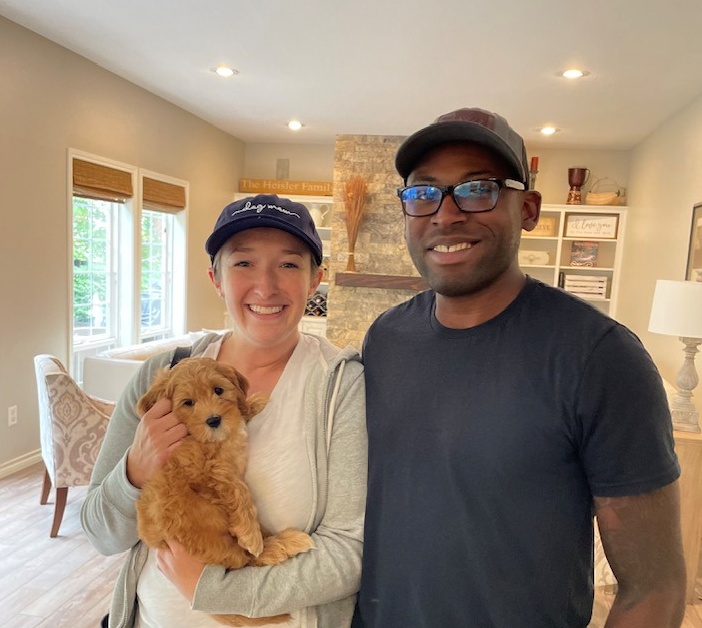 Ally and Watson’s litter is home