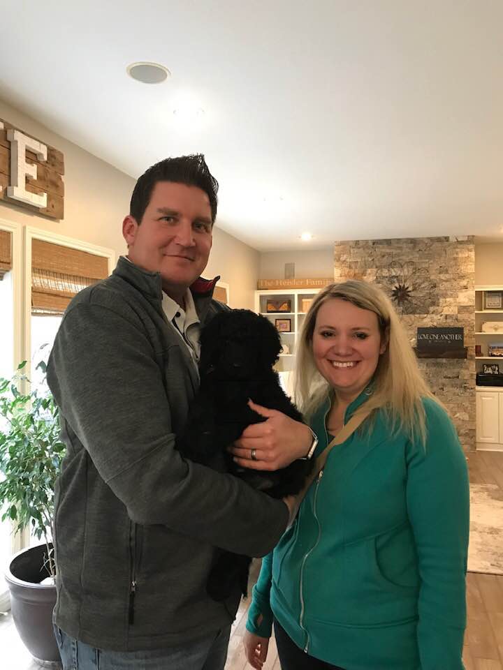 Lizzy and Basil’s pups went home