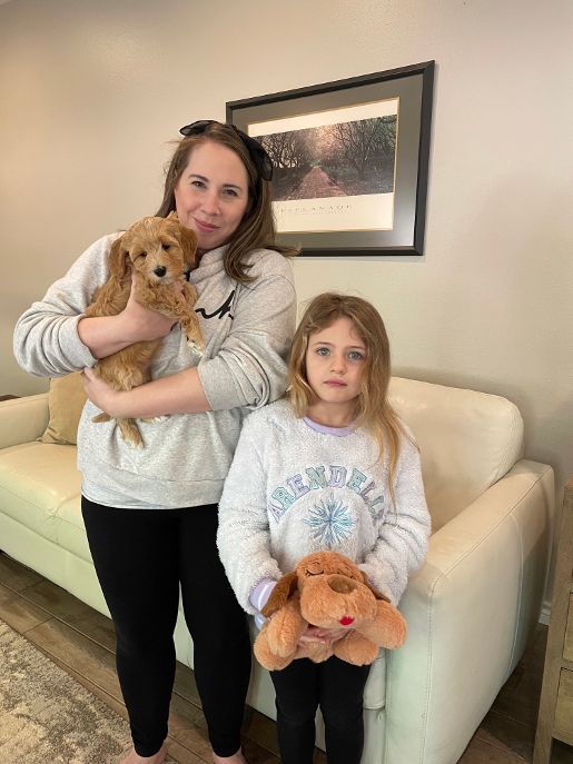 Clara Jane and Bear’s pups are home