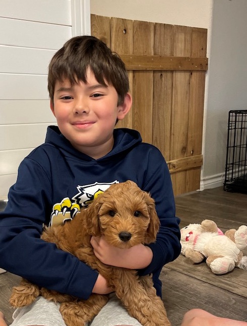 Ally and Watson’s litter is home