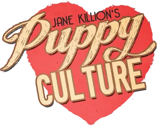 Jane Killion's Puppy Culture heart logo