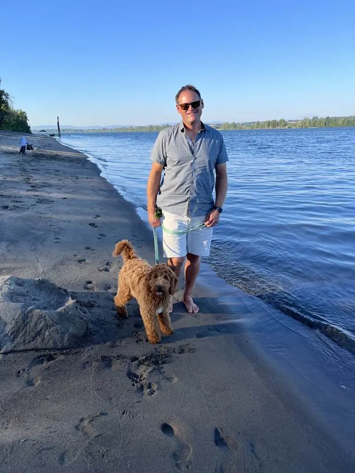 Lila and Jake beach