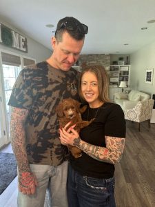 Mabel and Nelson's puppies are home