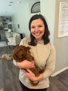 Mabel and Nelson's puppies are home 