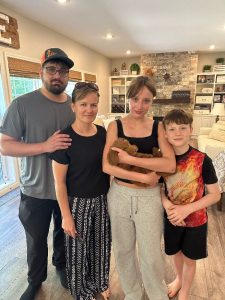 Timmy Johnson Tilly and Tucker's puppies are home!